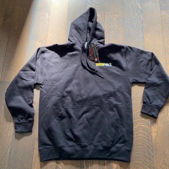 Men's Navy Blue Hooded Sweatshirt, Size L - Picture 1 of 4